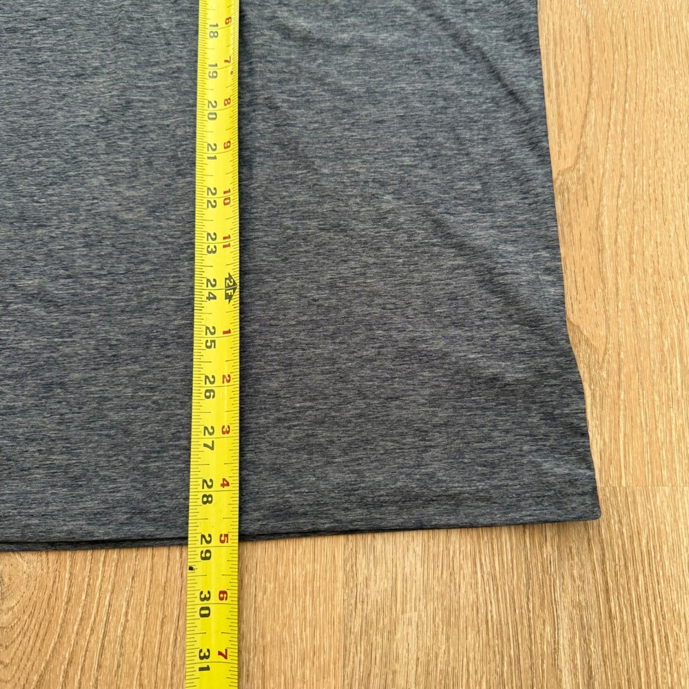 Straight Down Quarter Zip Pullover Mens XL Grey Performance Long‎ Sleeve Shirt - Picture 7 of 9